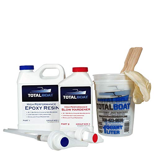 TotalBoat High Performance Epoxy Kit, Crystal Clear Marine Grade Resin –  NineCentral - Europe